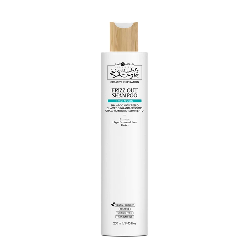 Hair Company Inimitable Style Frizz Twist N'Curl Out Shampoo 250ml - shampoo anticrespo