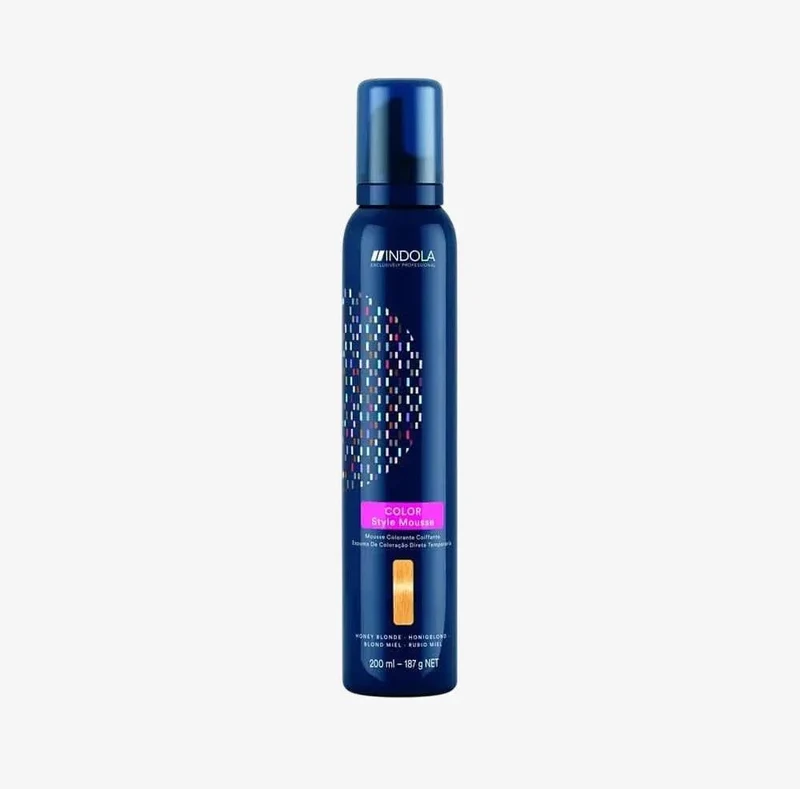 Indola Color Style Mousse Biondo Miele 200ml mousse colorante