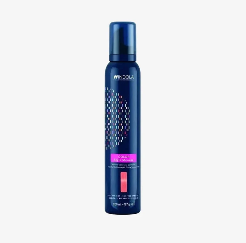 Indola Color Style Mousse Albicocca 200ml mousse colorante