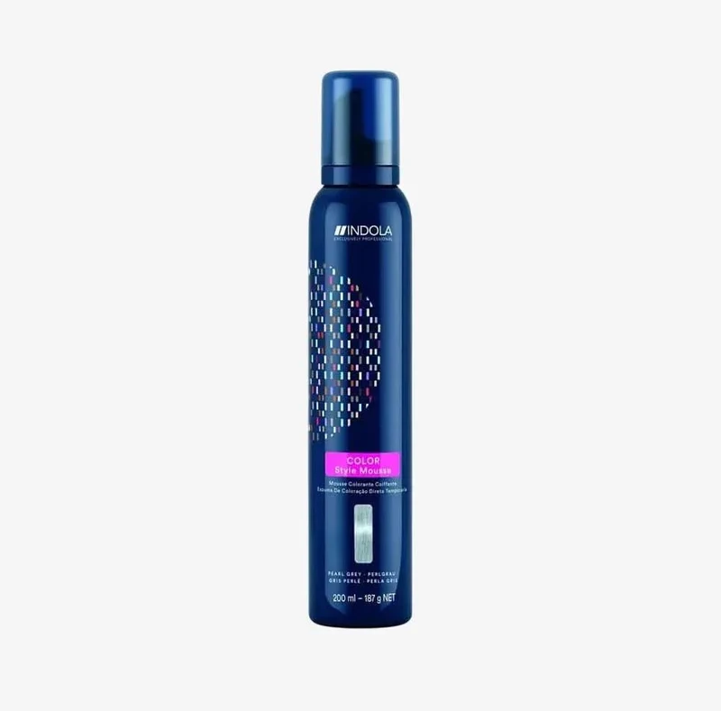 Indola Color Style Mousse Grigio Perla 200ml mousse colorante