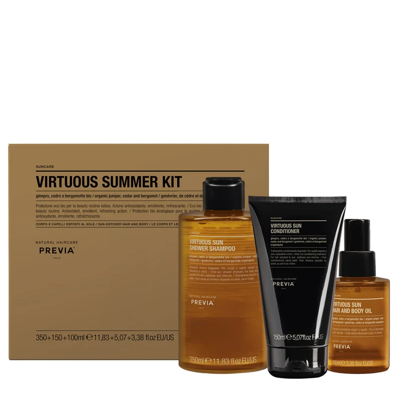 Previa Virtuous Sun Summer Kit - trattamento protezione solare
