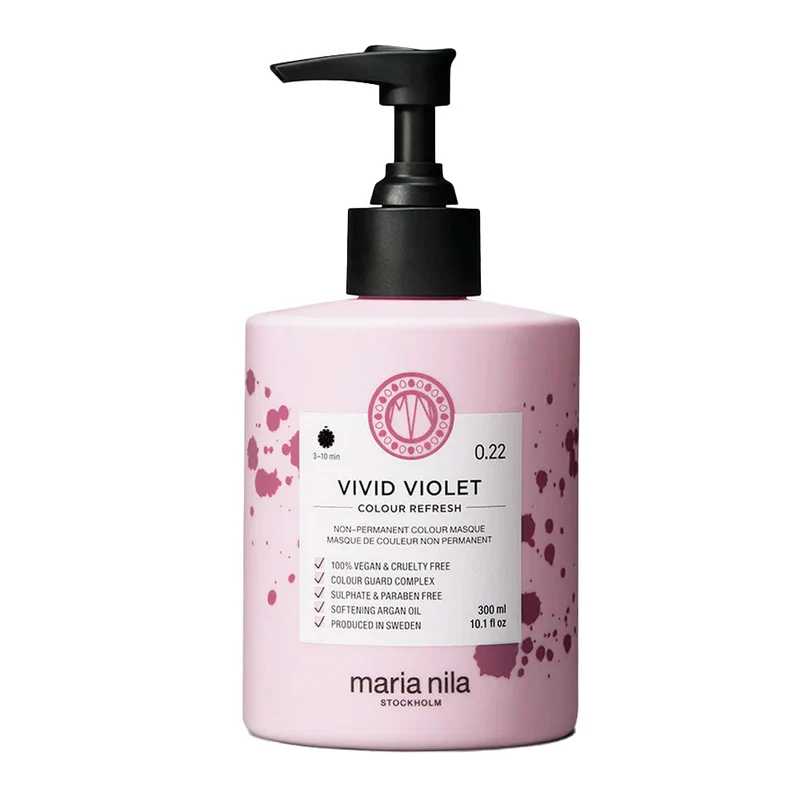 Maria Nila Colour Refresh Vivid Violet 300ml - maschera colorata