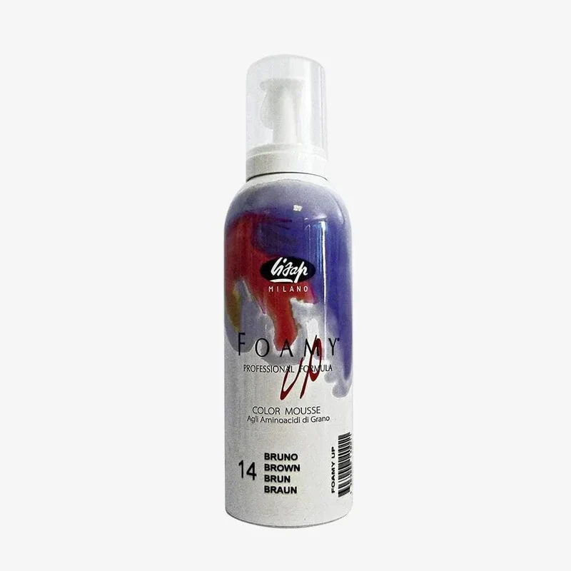 Lisap Foamy Up 14 Bruno 200ml mousse colorante