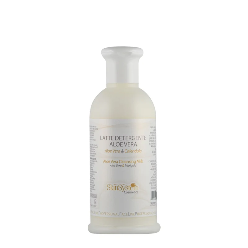 SkinSystem Aloe Vera Cleansing Milk 250ml - latte detergente aloe vera