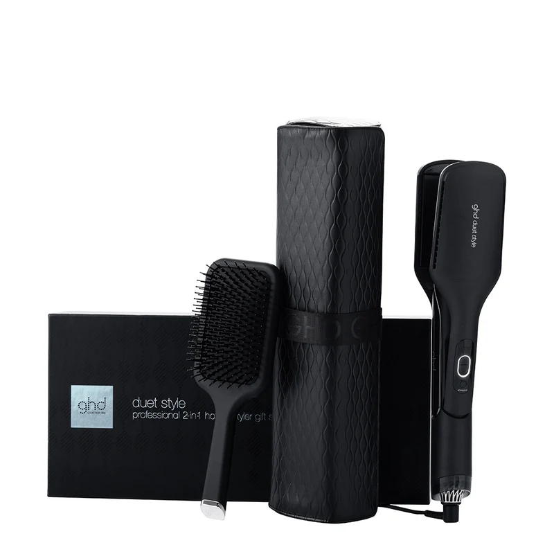 Ghd Duet Style Gift Set Xmas - hot air styler e paddle brush