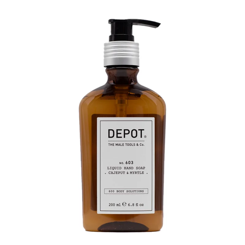 Depot Body Solutions No. 603 Liquid Hand Soap Cajeput & Myrtle 200ml - sapone liquido mani