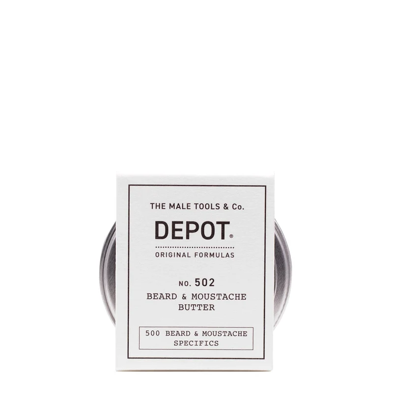 Depot No. 502 Beard & Moustache Butter 30ml - burro nutriente barba e baffi