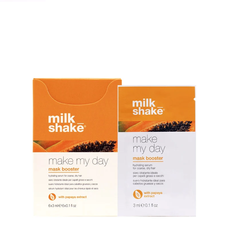 Z.one Concept Milk Shake Make My Day Mask Booster Papaya 6x3ml - siero idratante illuminante