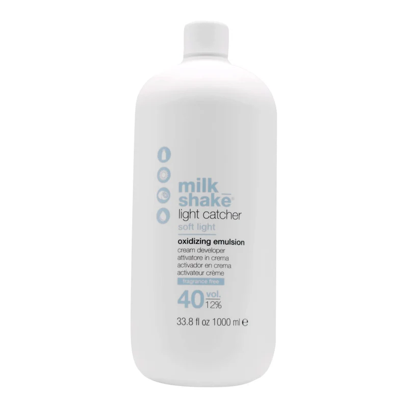 Z.one Concept Milk Shake Light Catcher Spotlight Oxidizing Emulsion 40vol 12% 1000ml - attivatore in crema