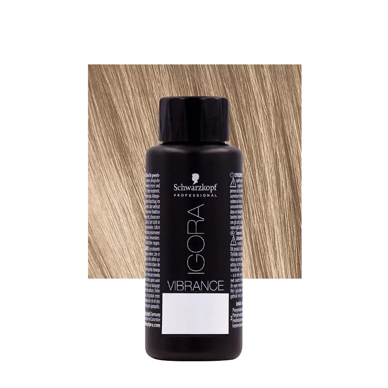 Schwarzkopf Igora Vibrance 9-12 Biondo Chiarissimo Cendrè Cenere 60ml - colorazione tono su tono