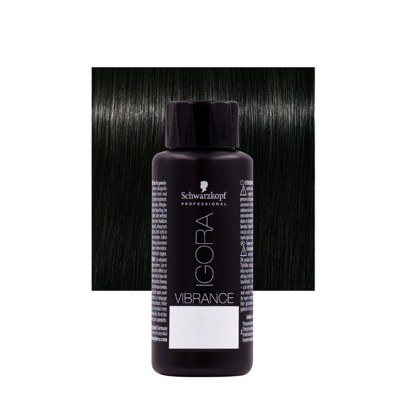 Schwarzkopf Igora Vibrance 1-0 Nero Naturale 60ml - colorazione tono su tono