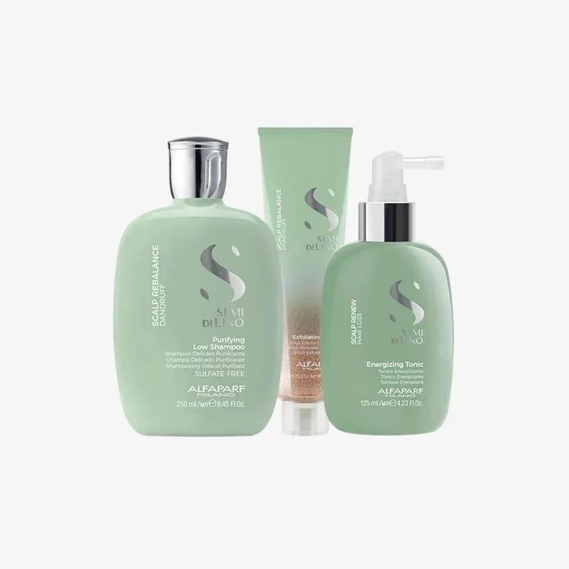 Alfaparf Semi di Lino Kit Scalp Renew antiforfora
