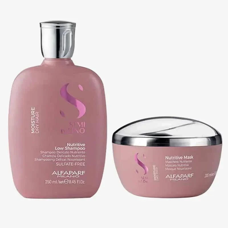 Alfaparf Semi di Lino Moisture Maschera Kit capelli secchi