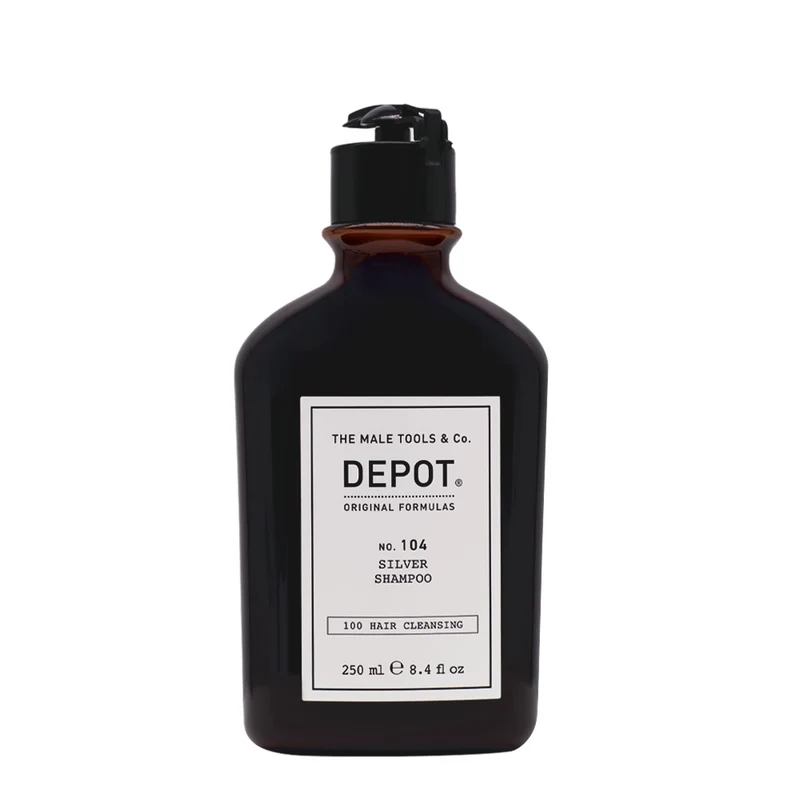 Depot Hair Cleansing No. 104 Silver Shampoo 250ml - shampoo capelli biondi, grigi e bianchi