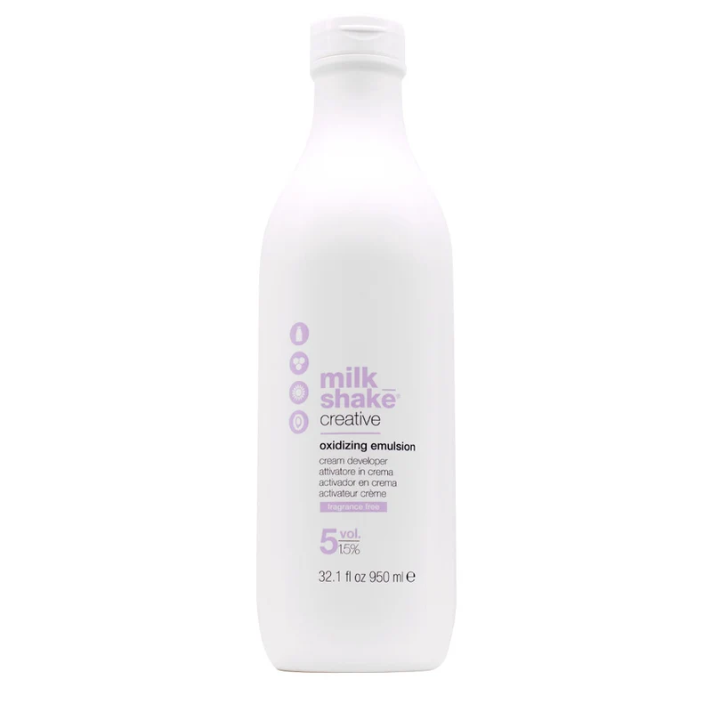 Z.one Concept Milk Shake Colour Oxidizing Emulsion 5vol 1.5% 950ml - attivatore in crema