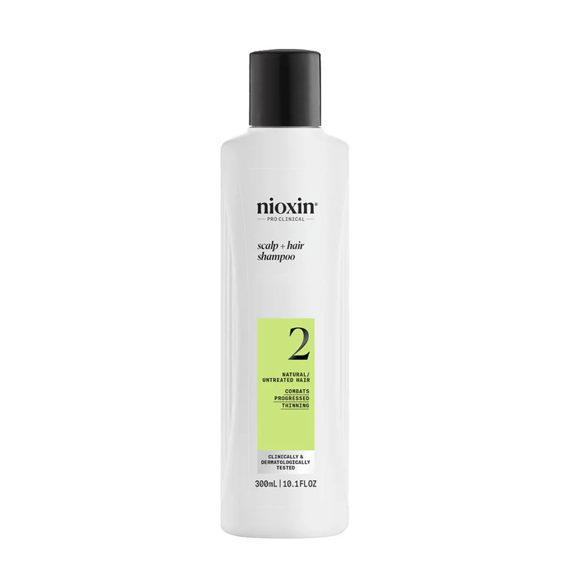 Nioxin Sistema 2 Scalp + Hair Shampoo 300ml - shampoo anti assottigliamento avanzato