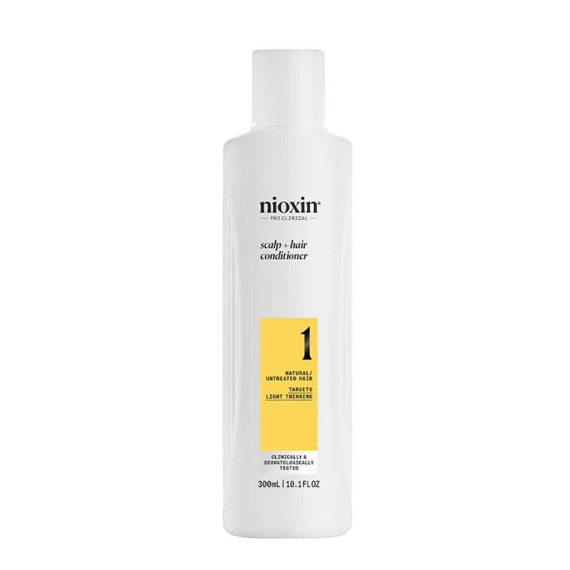 Nioxin Sistema 1 Scalp + Hair Conditioner 300ml - balsamo anti assottigliamento lieve