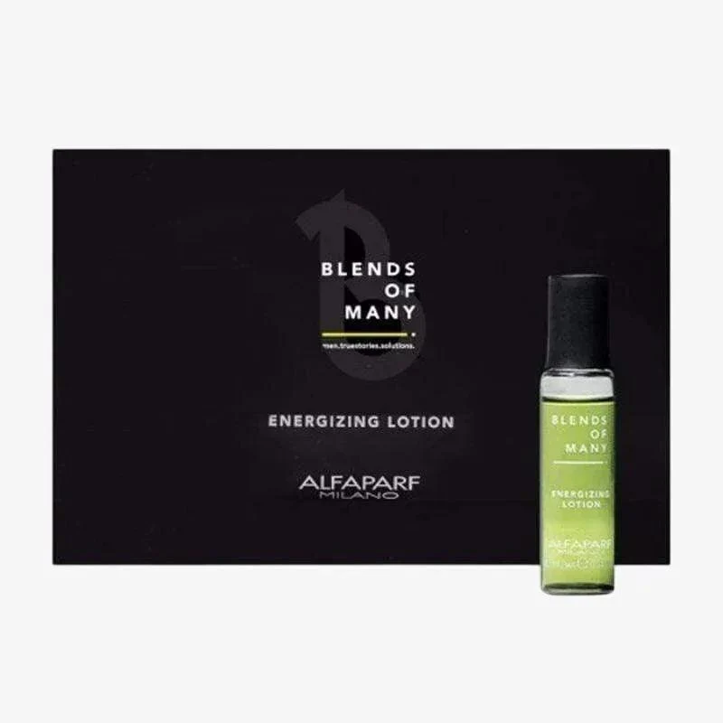 Energizing Lotion 12x10 ml Alfaparf Blends Of Many - Fiale Anticaduta Uomo