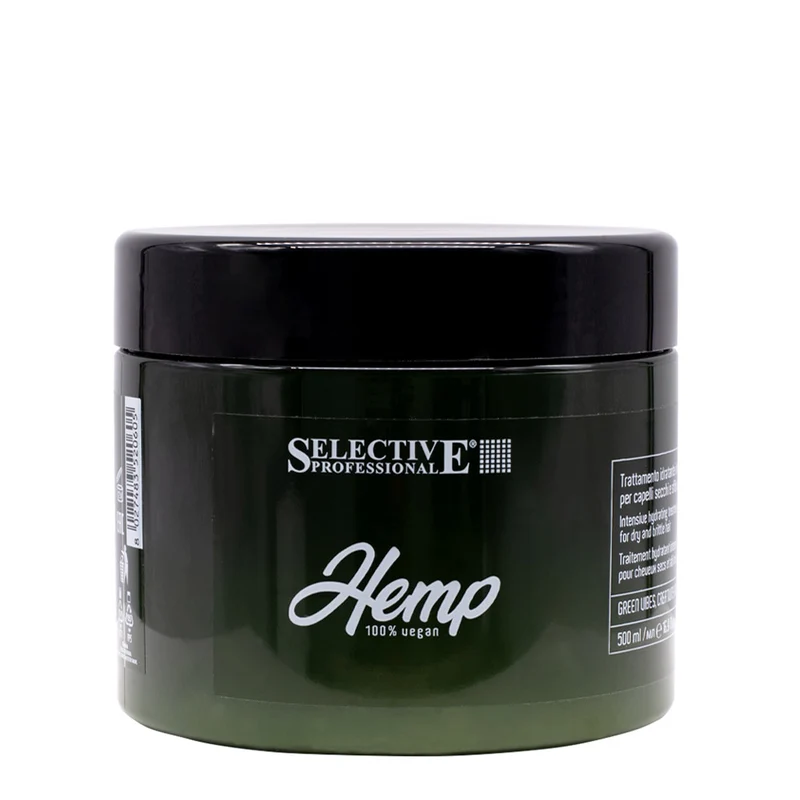 Selective Professional Hemp Mask 500ml - trattamento idratante intensivo