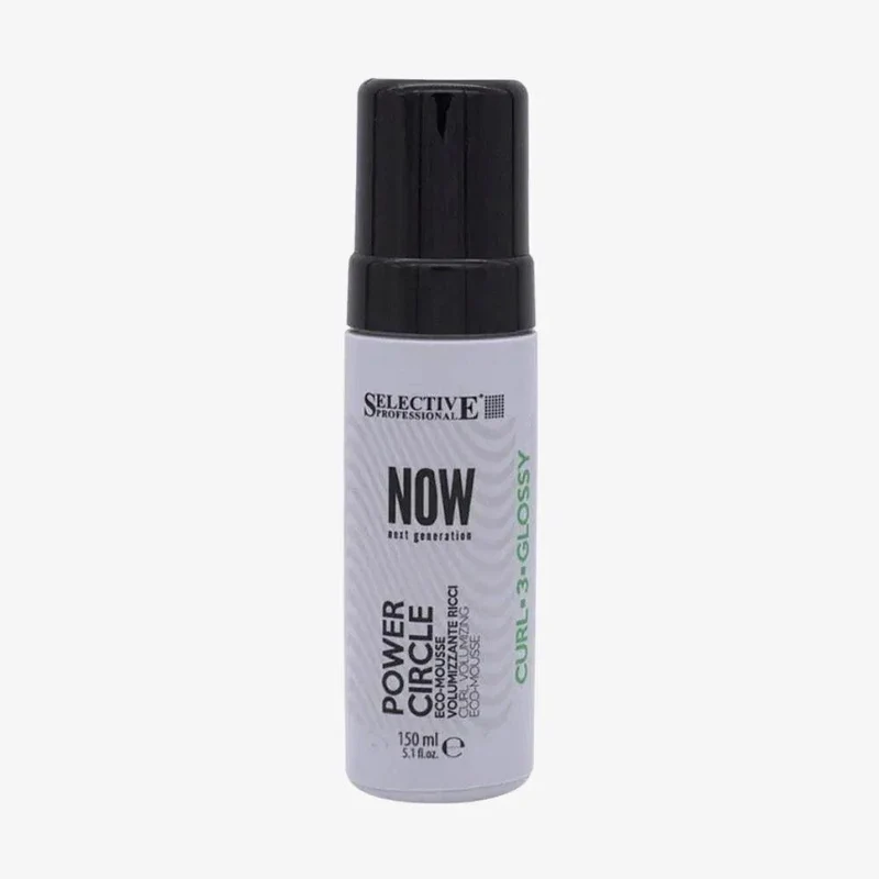 Now Power Circle Selective 150ml schiuma volumizzante ricci