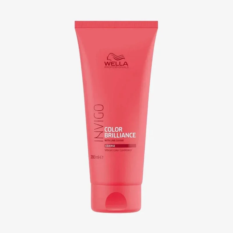 Wella Professionals Invigo Vibrant Color Conditioner Coarse capelli colorati spessi 200ml