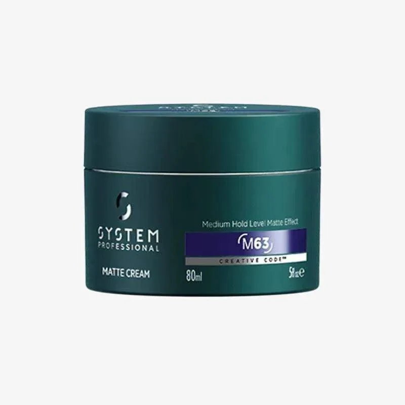 System Professional Man Matte Cream M63 80ml