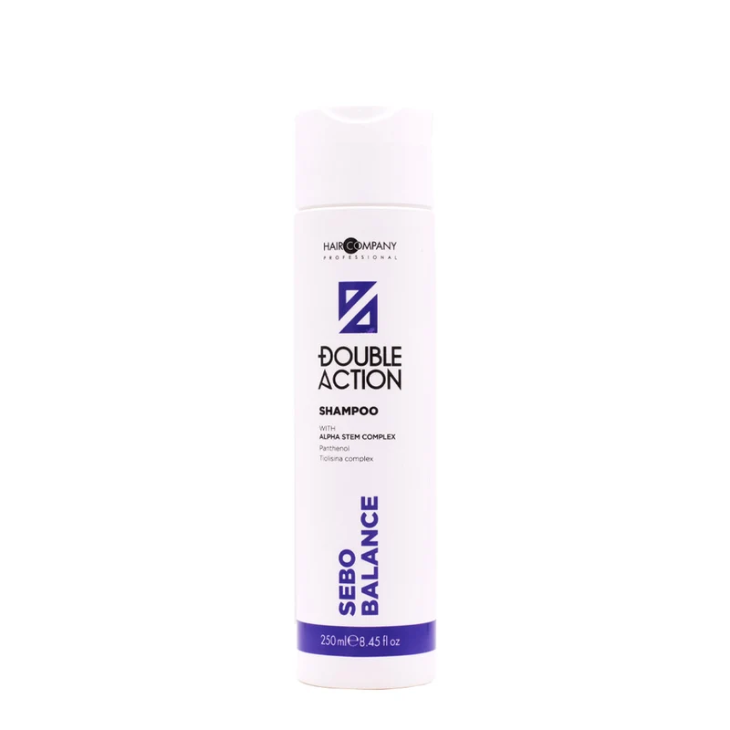 Hair Company Double Action Sebo Balance Shampoo 250ml - shampoo antisebo