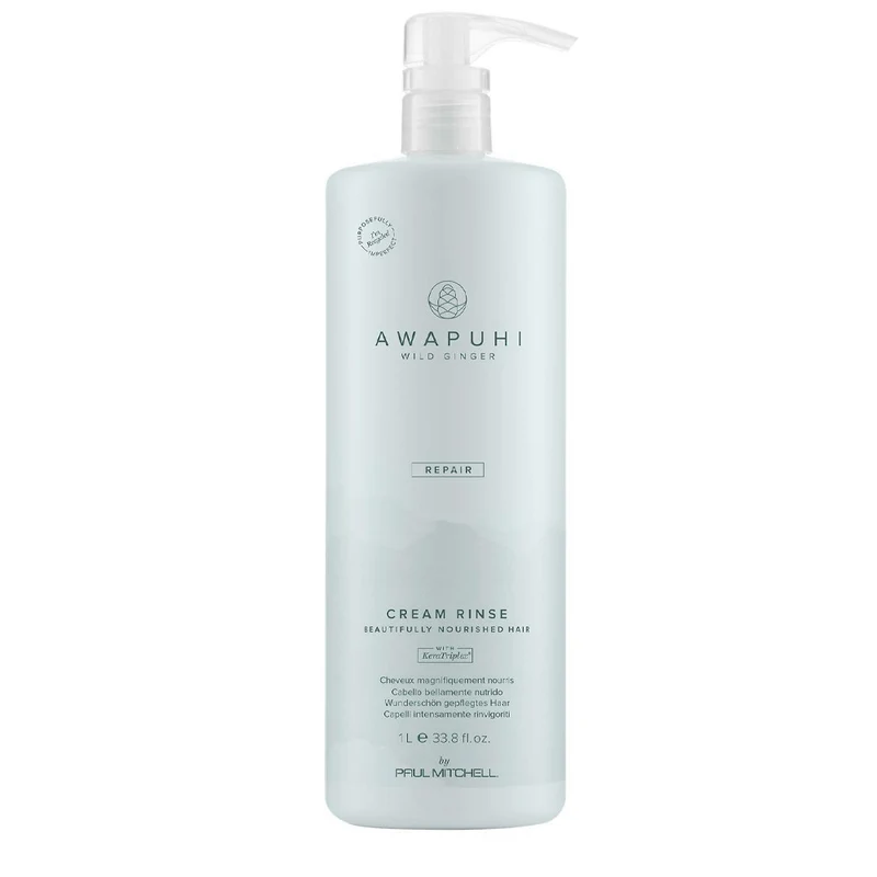 Paul Mitchell Awapuhi Wild Ginger Cream Rinse 1000ml - balsamo idratante quotidiano