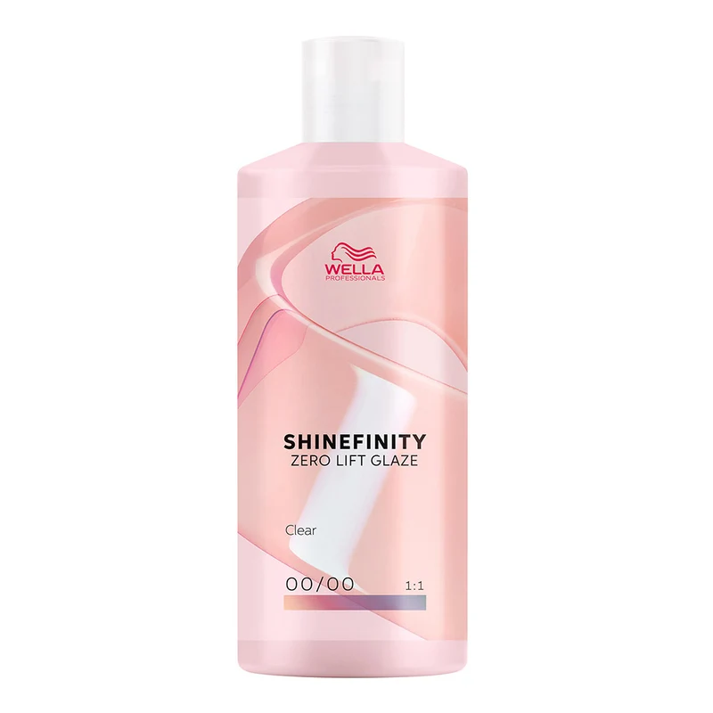 Wella Shinefinity Zero Lift Glaze Crystal Glaze 00/00 500ml - colorazione demi permanente
