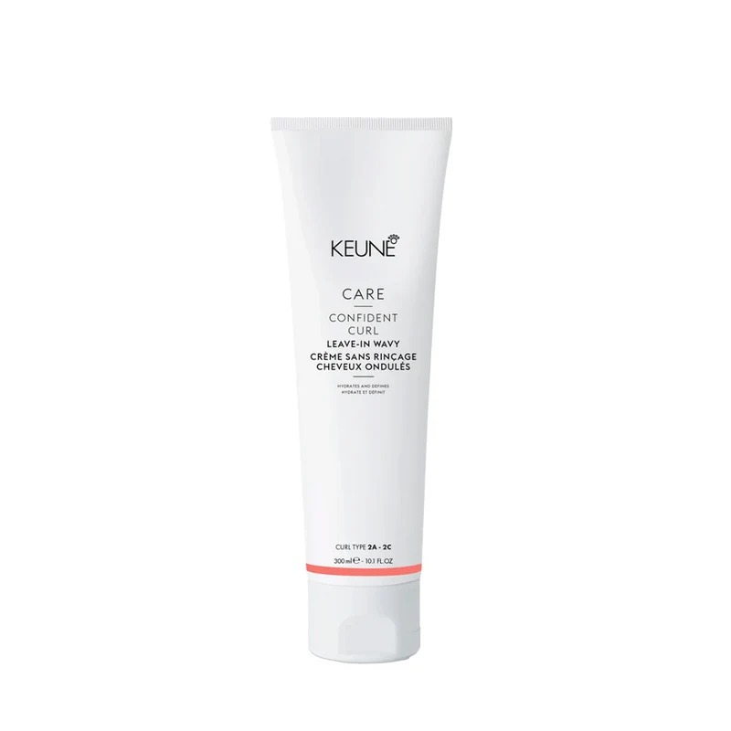 Keune Care Line Confident Curl Leave-In Wavy 300ml - crema disciplinante per capelli mossi