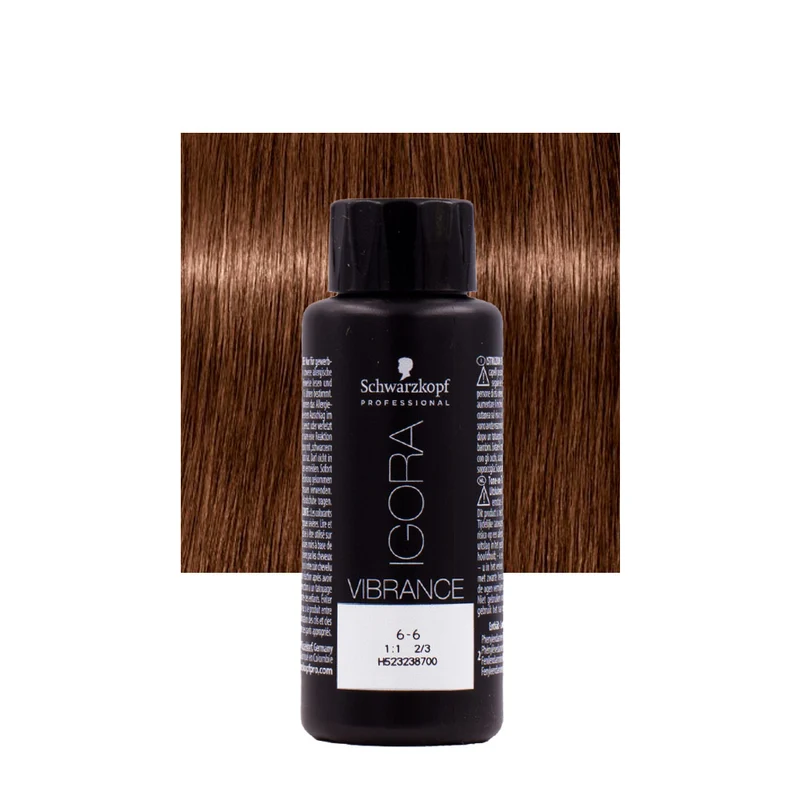 Schwarzkopf Igora Vibrance 6-6 Biondo Scuro Cioccolato 60ml - colorazione tono su tono