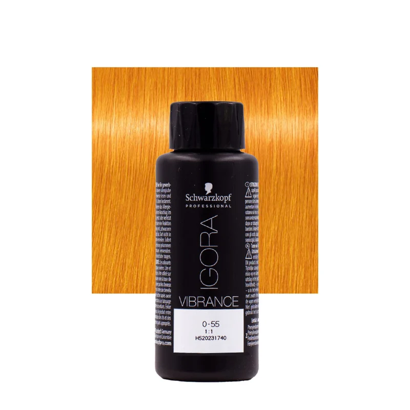 Schwarzkopf Igora Vibrance 0-55 Booster Dorato 60ml - colorazione tono su tono