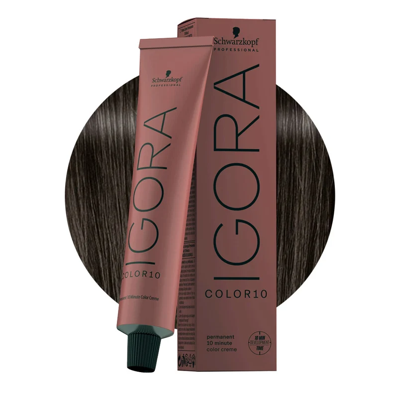 Schwarzkopf Igora Color10 5-12 Castano Chiaro Cendrè Cenere 60ml - colorazione permanente in 10 minuti