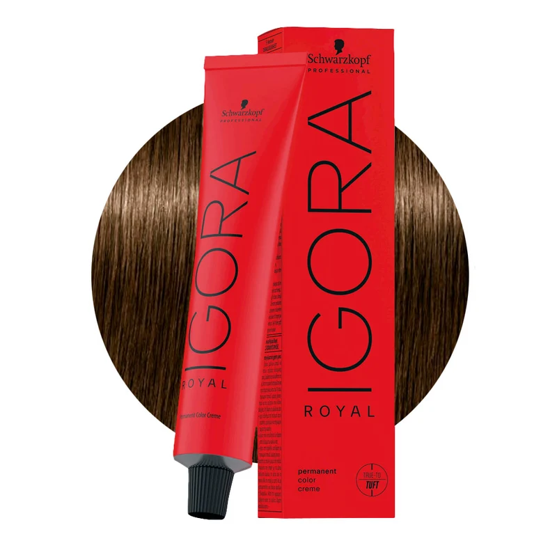 Schwarzkopf Igora Royal 5-4 Castano Chiaro Beige 60ml - colorazione permanente