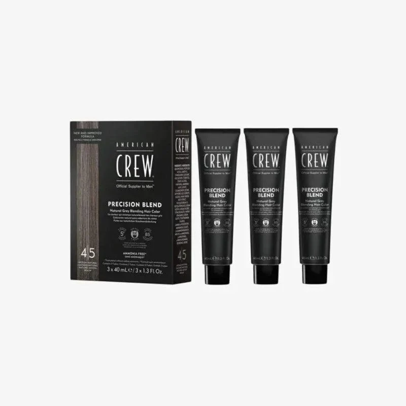 American Crew Precision 4/5 Blend Medium Natural 3x4ml