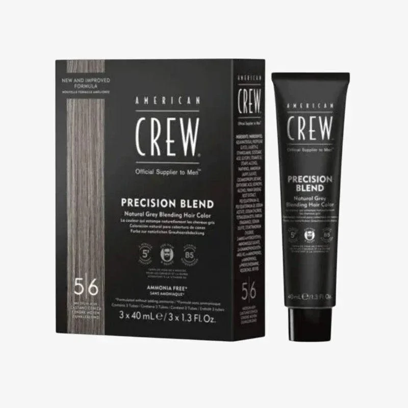 American Crew Precision Blend 5/6 Medium Ash 3x40ml