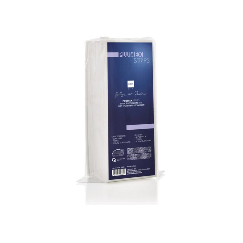 Labor Plumex Strisce Epilazione Pretagliate TNT 50pz