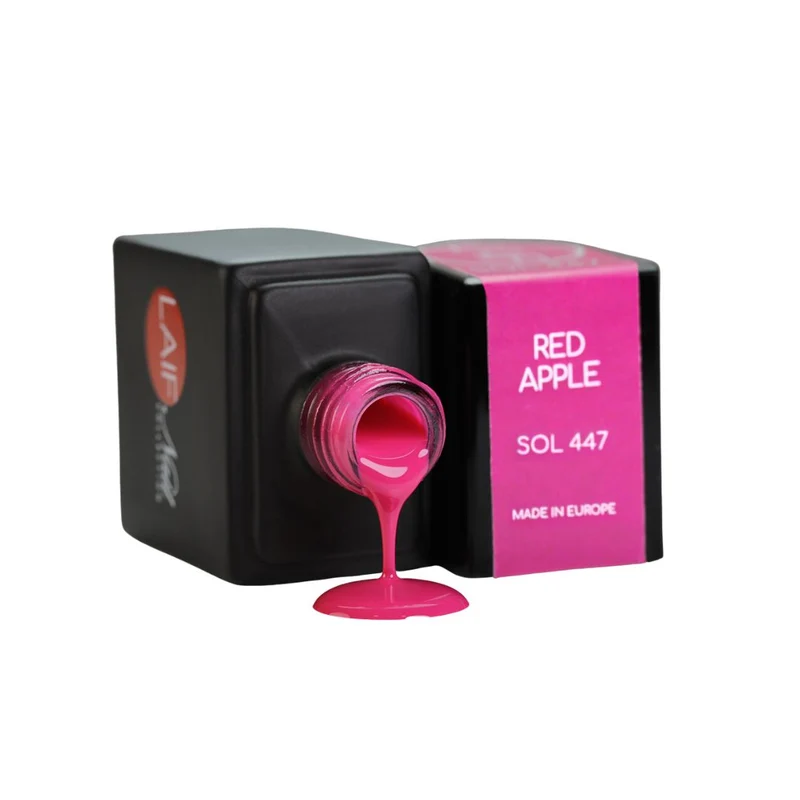Laif Nail Gel Semipermanente Red Apple SOL 447