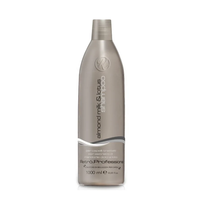 Retrò Shampoo Almond Milk & Lotus per capelli colorati 1000ml