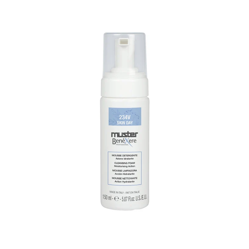 Muster New Benexere Mousse detergente idratante 234V 150ml