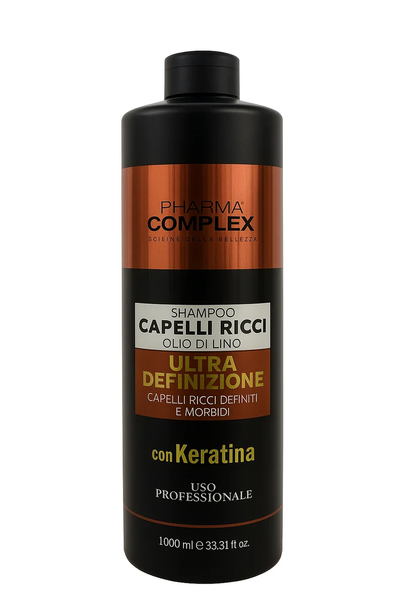 Pharma Complex Shampoo Capelli Ricci con Keratina 1000ml
