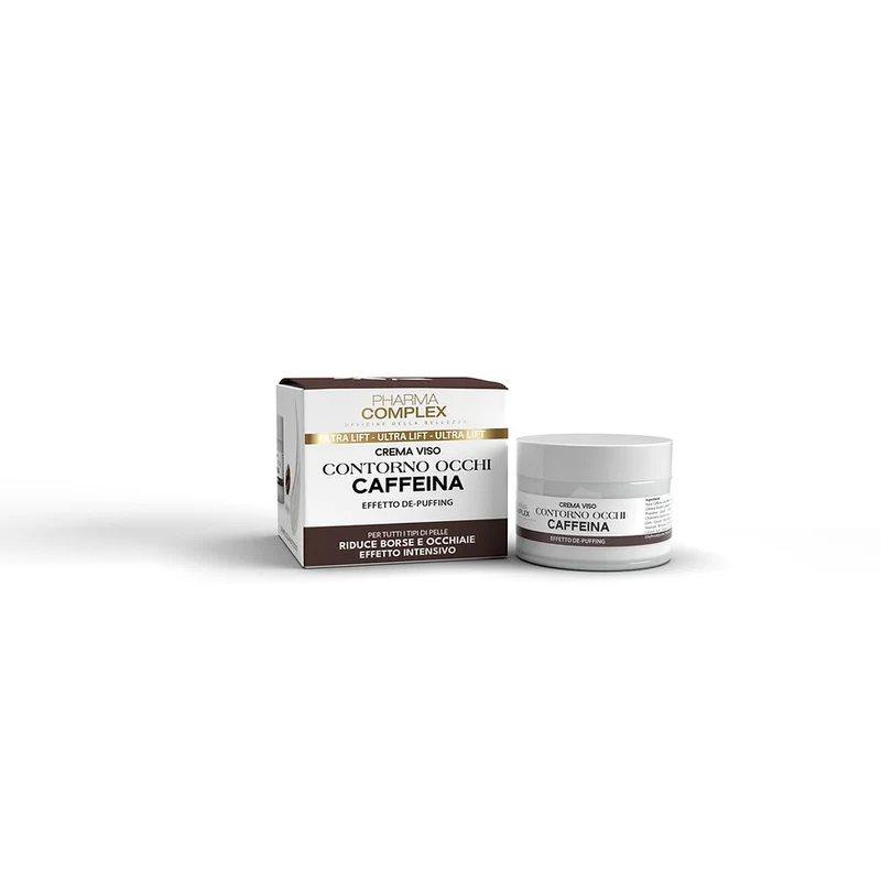 Pharma Complex Crema Viso Contorno Occhi Caffeina EFFETTO DE-PUFFING