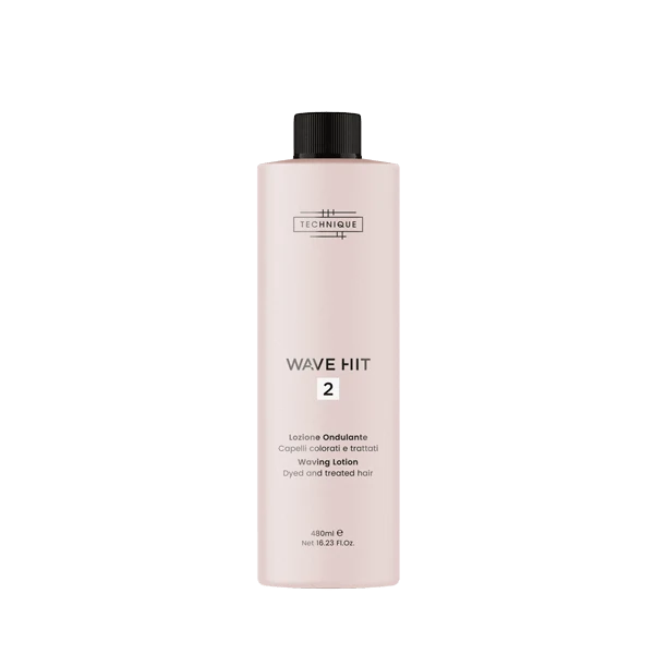 Technique Wave Hit 2 Liquido Ondulante Per Capelli Colorati e Trattati Perm 480ml