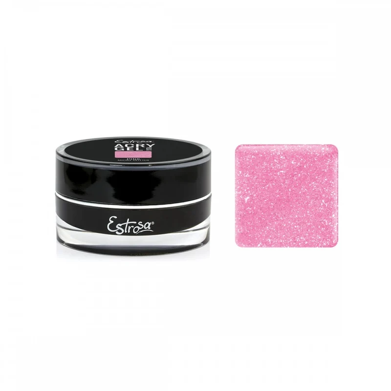 ESTROSA 7243 COSTRUTTORE ACRYGEL SYSTEM – PINK MICRO GLITTER 15ML