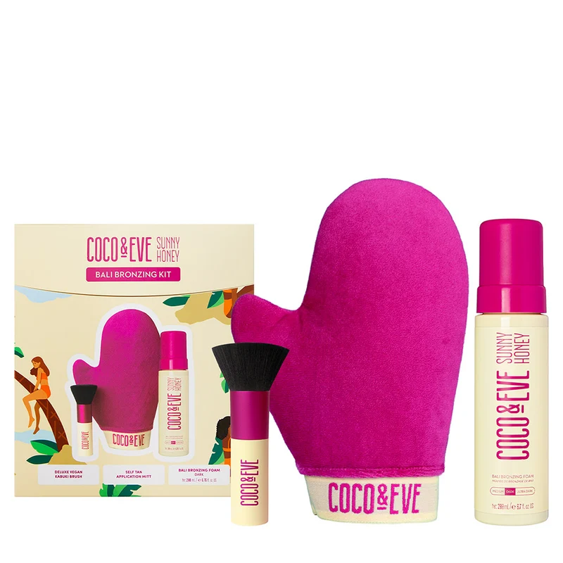 Coco & Eve Bali Bronzing Kit Dark - cofanetto