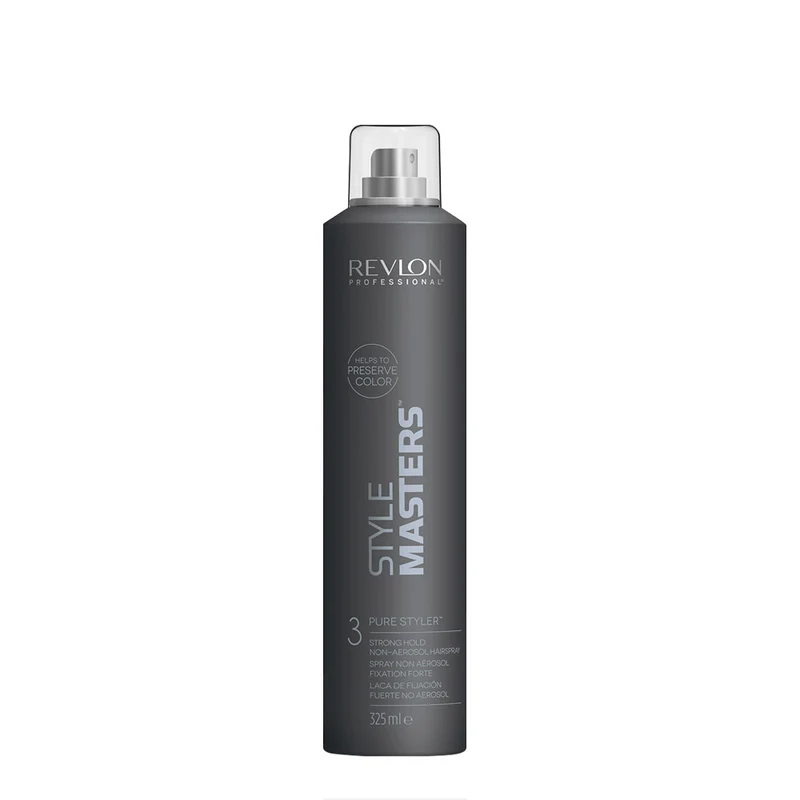 Revlon Style Masters Must Haves Pure Styler Strong Hold Hairspray 325ml - lacca ecologica tenuta forte