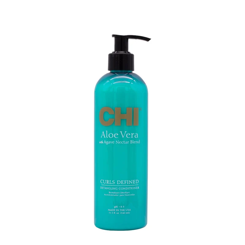 CHI Aloe Vera Curls Defined Detangling Conditioner 340ml - balsamo districante per ricci