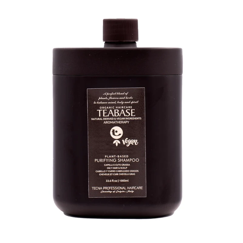 Tecna Teabase Aromatherapy Purifying Shampoo 1000ml - shampoo per capelli e cute grassa