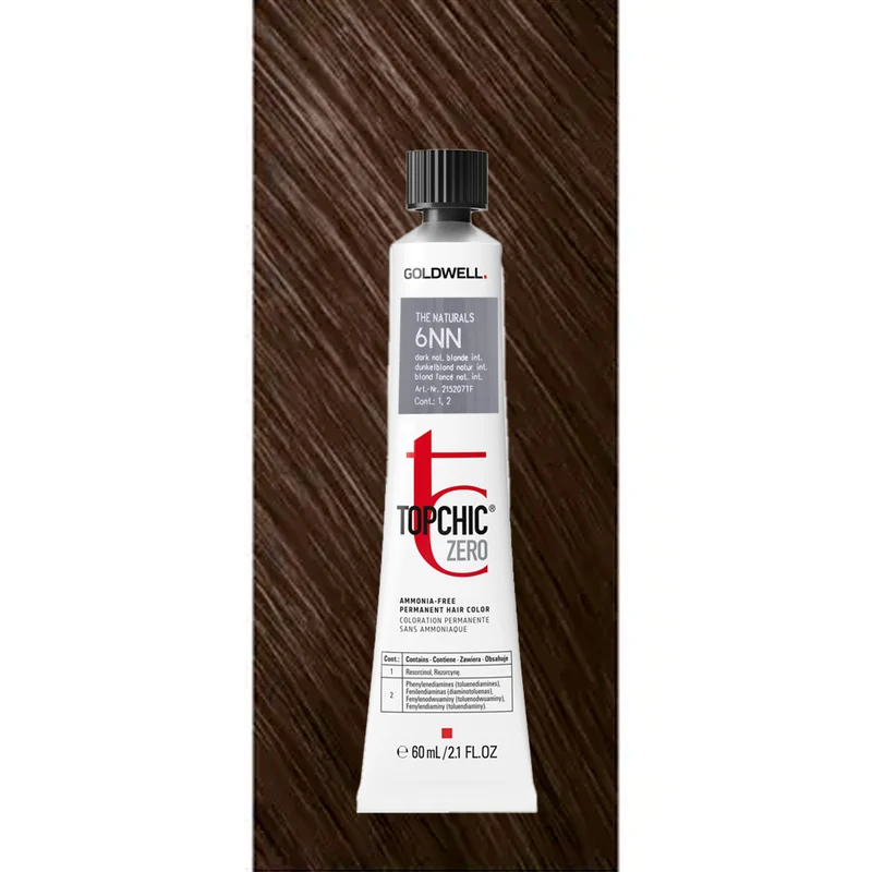 6NN Topchic Zero The Naturals Dark Natural Blonde Intense tb 60ml - colorazione permanente senza ammoniaca