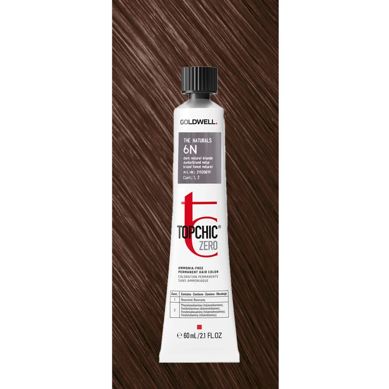 6N Topchic Zero The Naturals Dark Natural Blonde tb 60ml - colorazione permanente senza ammoniaca